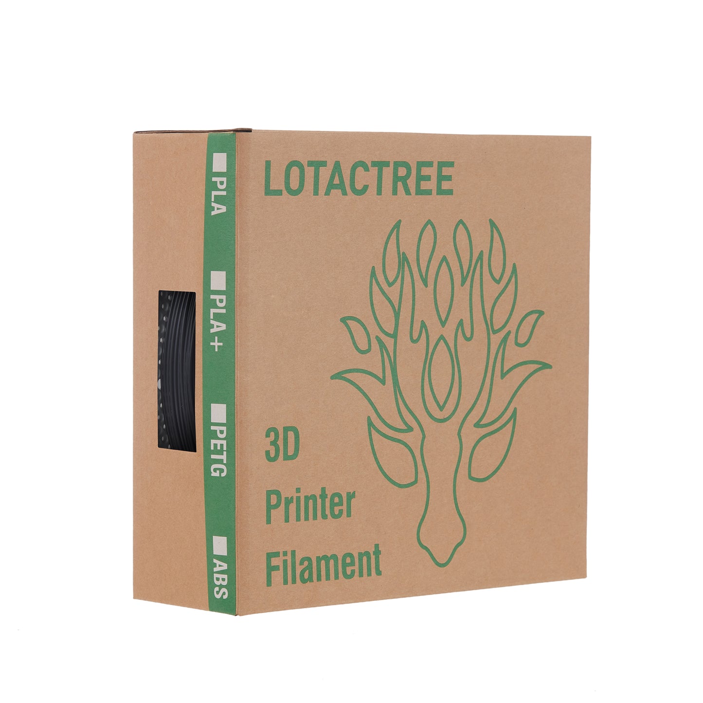 PLA-F 3D Filament Black Lotactree