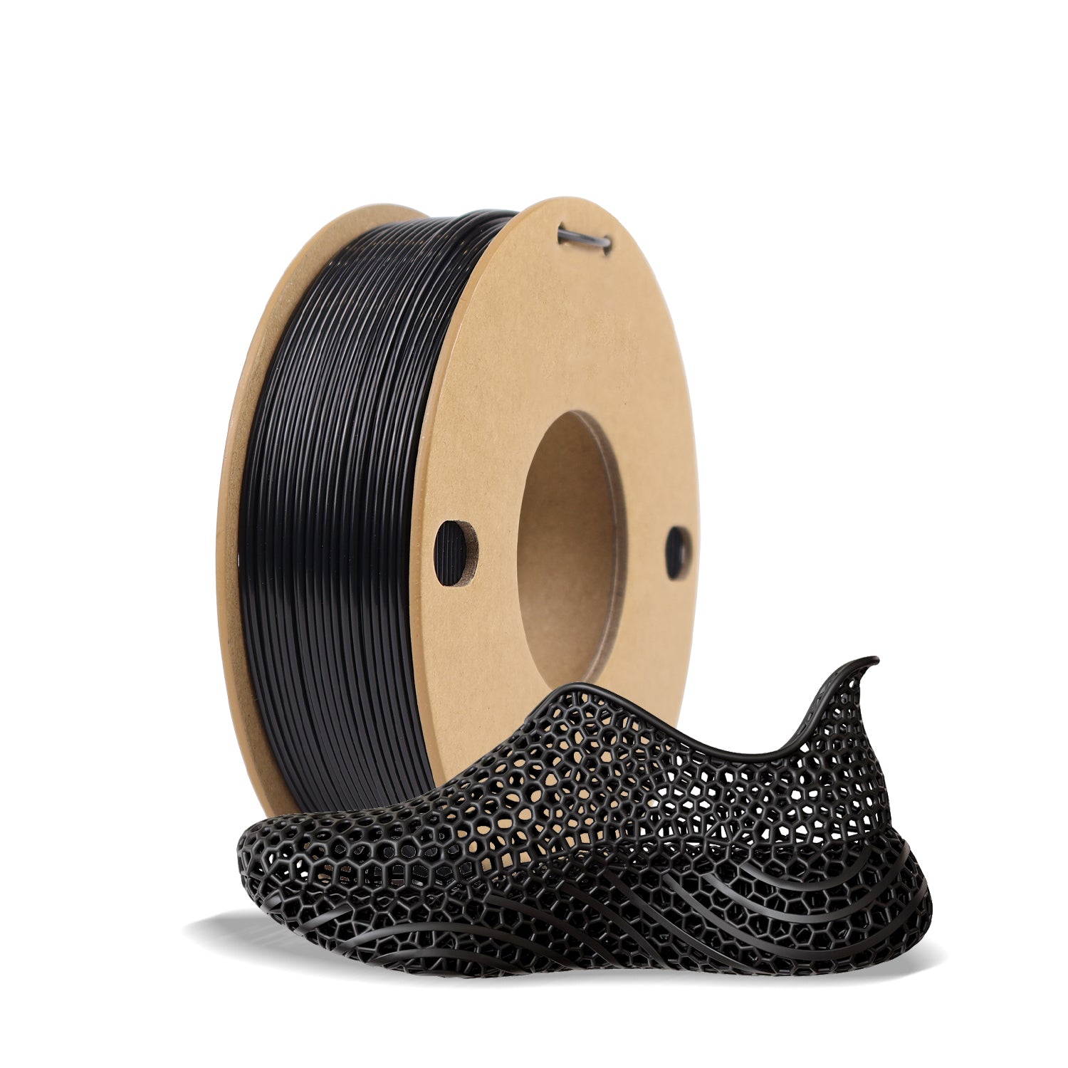 Black TPU Filament 1.75mm, TPU 95A Rubber-Like 3D Printer Filament, Flexible Filament Accuracy +/-0.03mm