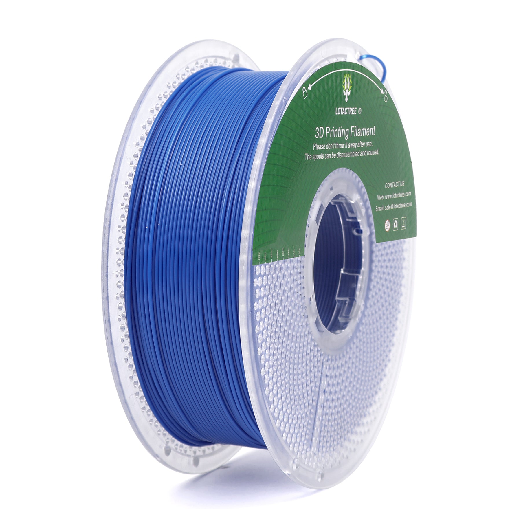 Blue TPU Filament, 95A TPU Filament 1.75mm +/-0.03mm, Rubber-Like Soft 3D Printer Filament