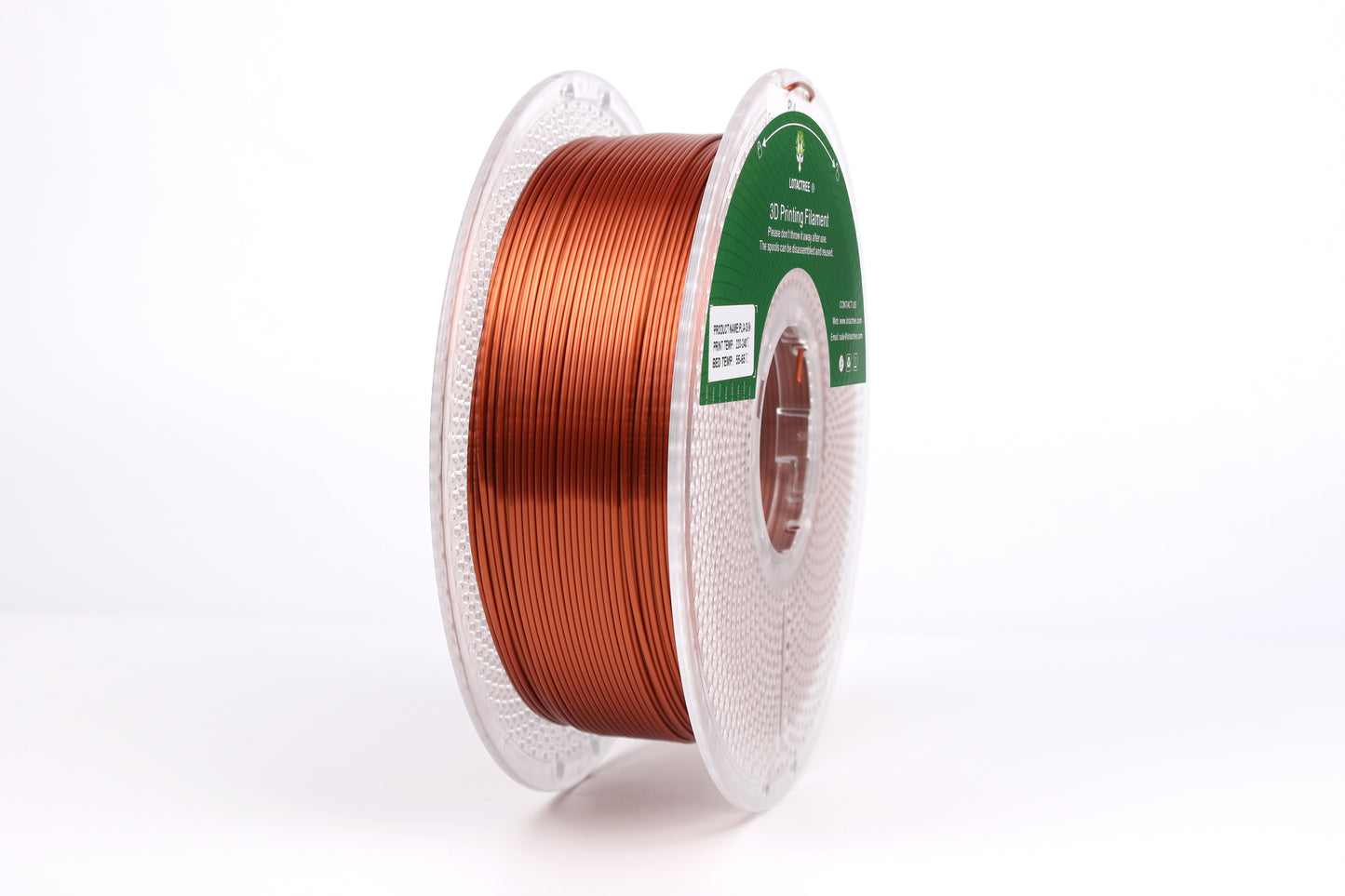 PLA Silk Lotactree 3D Red Copper