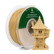 PLA Force Filament Wood, PLA 3D Printer Filament 1.75mm, Toughness PLA Filament 1KG(2.2LBS)