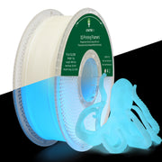 PLA Force Glow in the Dark Filament, Light Blue 3D Printer Filament Glow in Dark for Cosplay & Halloween, 1KG (2.2lbs), 1.75mm