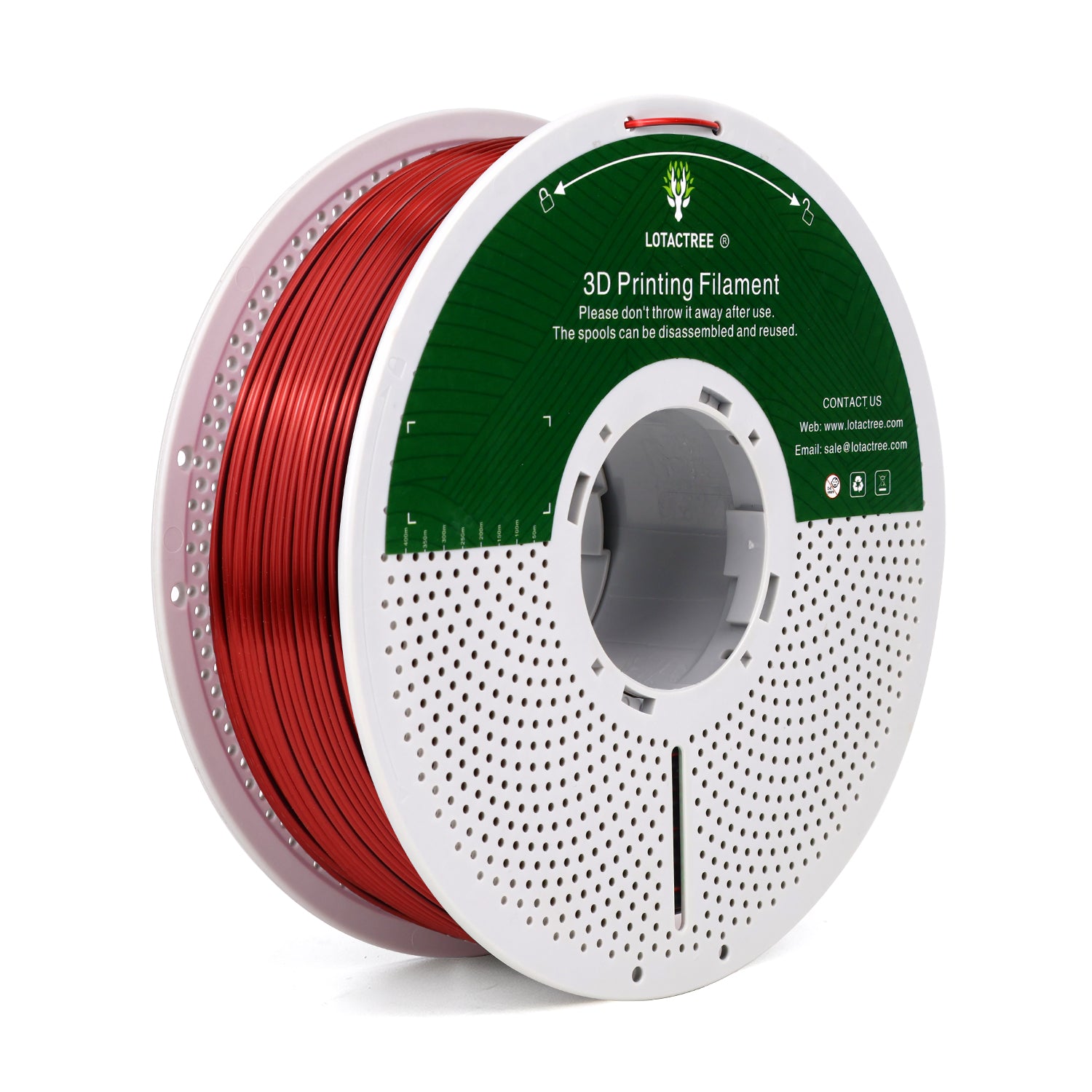 PLA Silk Filament, Red Black Silk Filament, PLA Silk 3D Printer Filament 1.75mm, Shiny Coextrusion Dual Color Filament. 1KG Spool (2.2lbs)