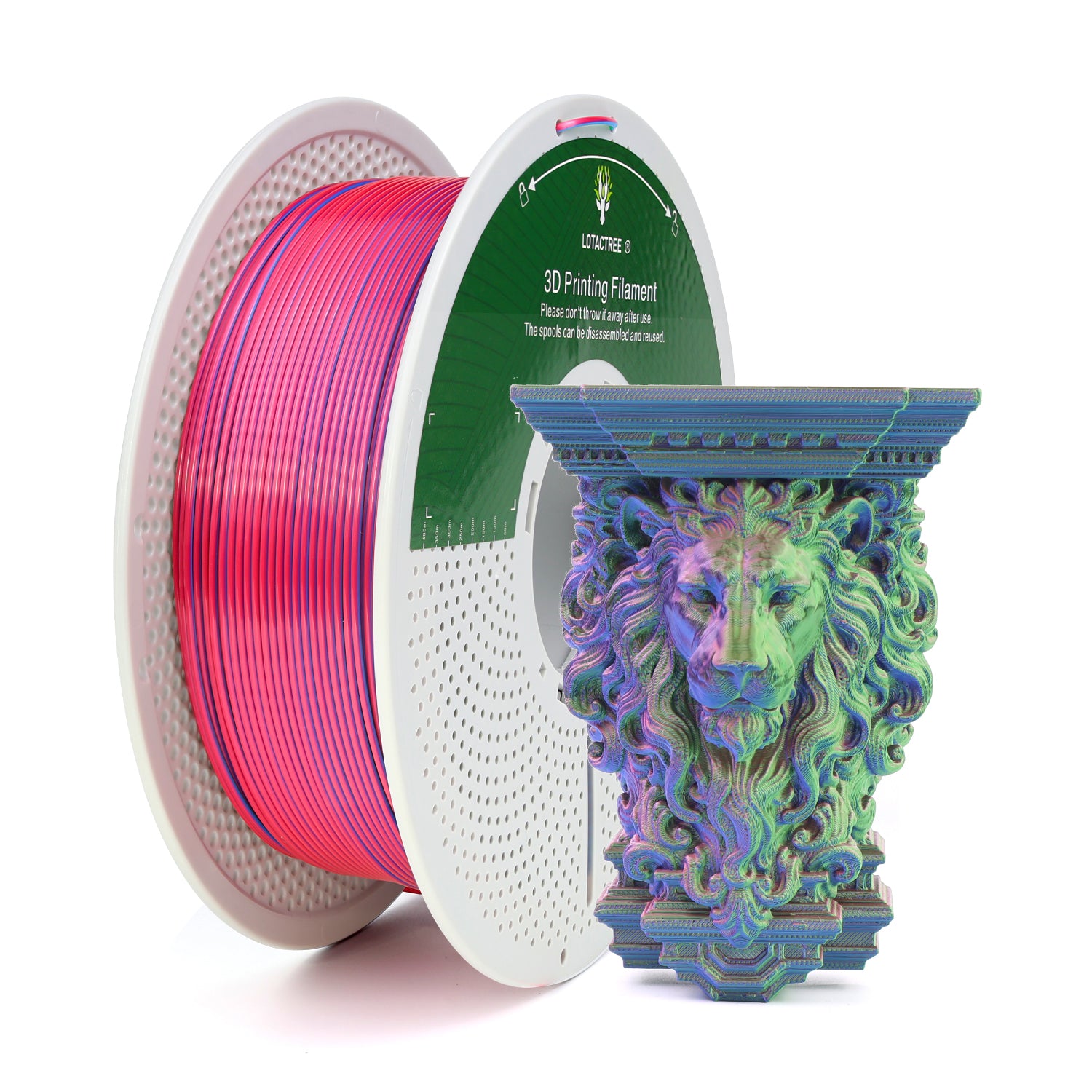 Silk PLA 3D Filament Lotactree 1KG