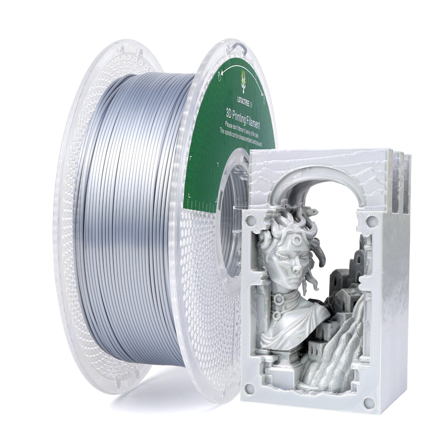 Silk PLA 3D Filament Lotactree 1KG