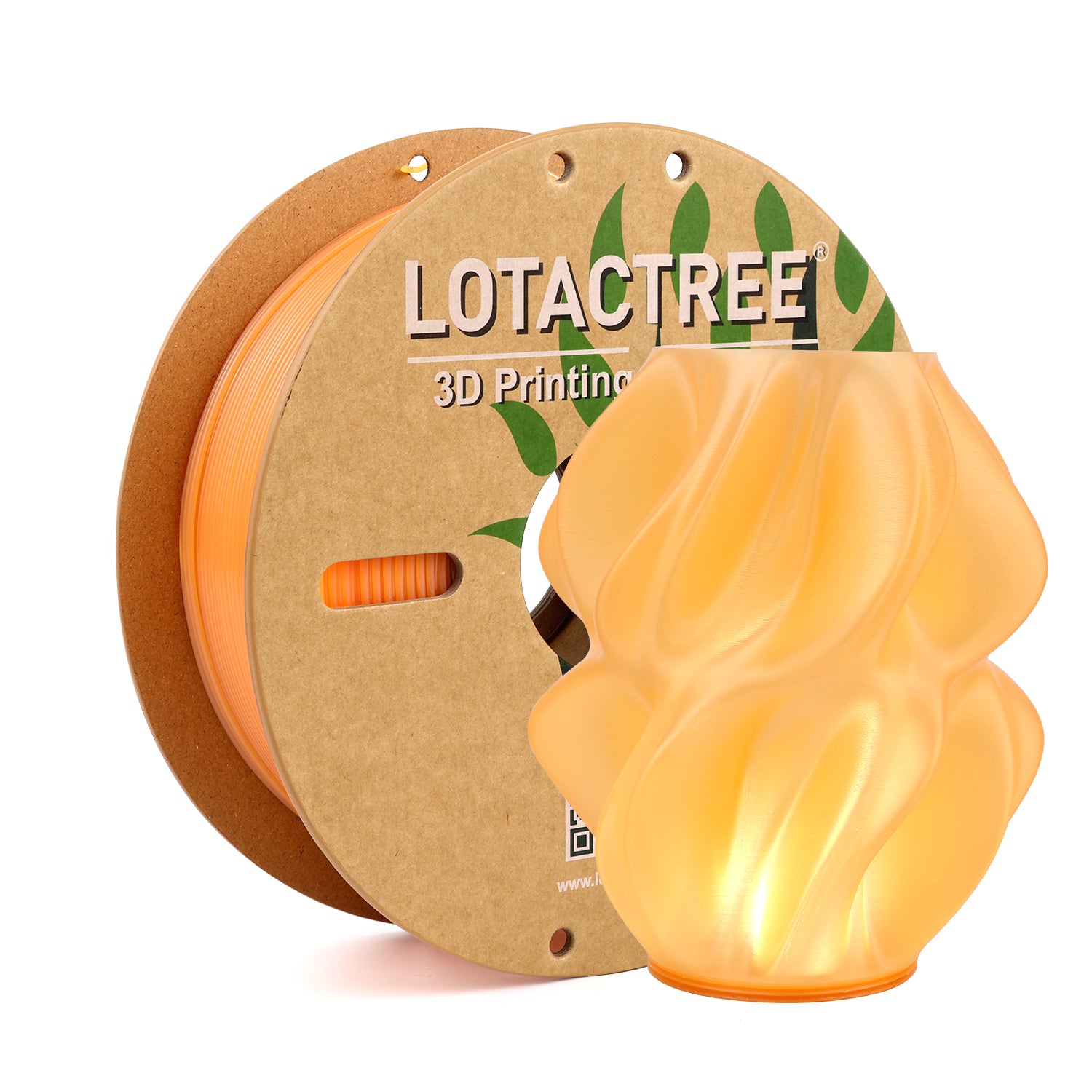 Translucent PLA 3D Printer Filament  Lotactree 1KG