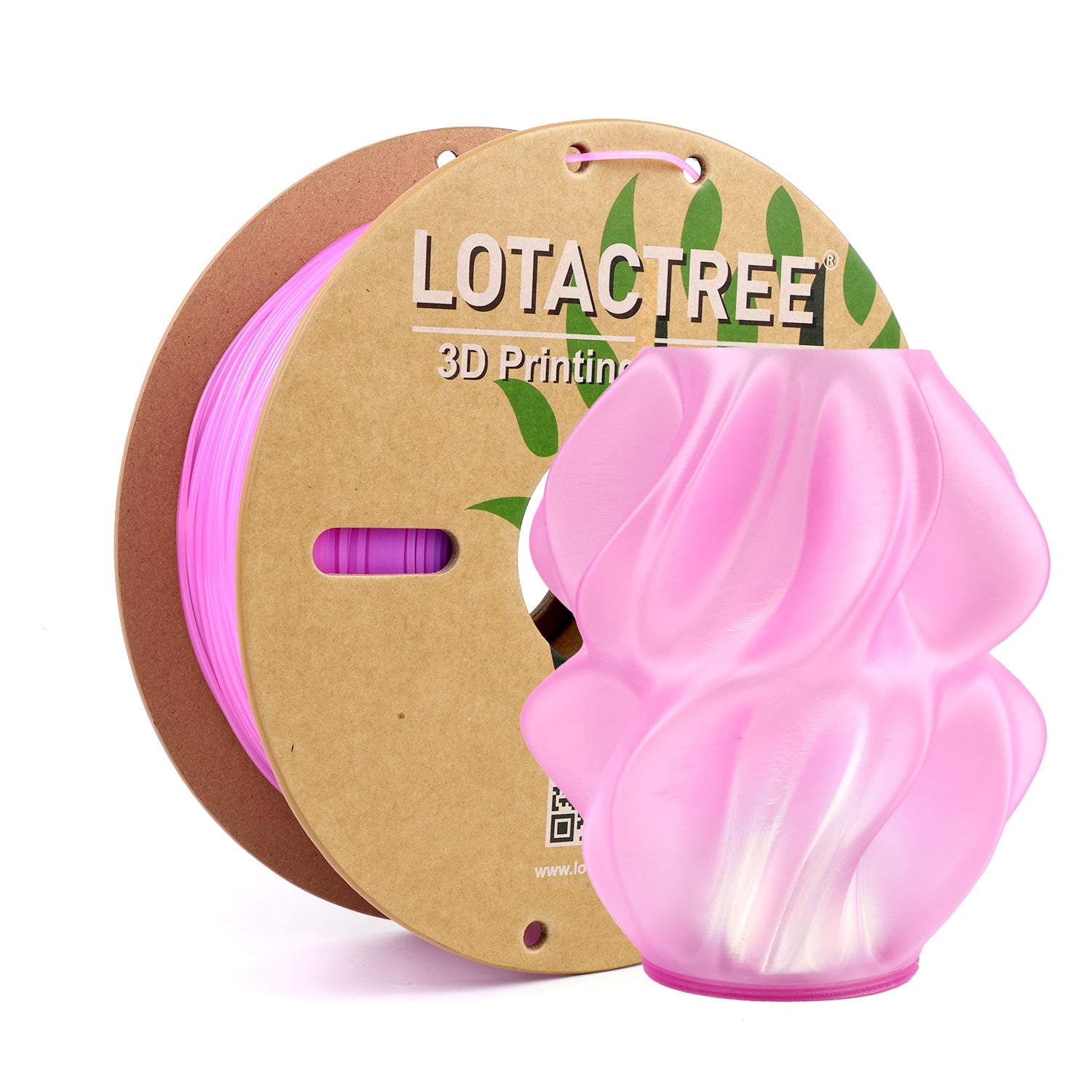 Translucent PLA 3D Printer Filament  Lotactree 1KG