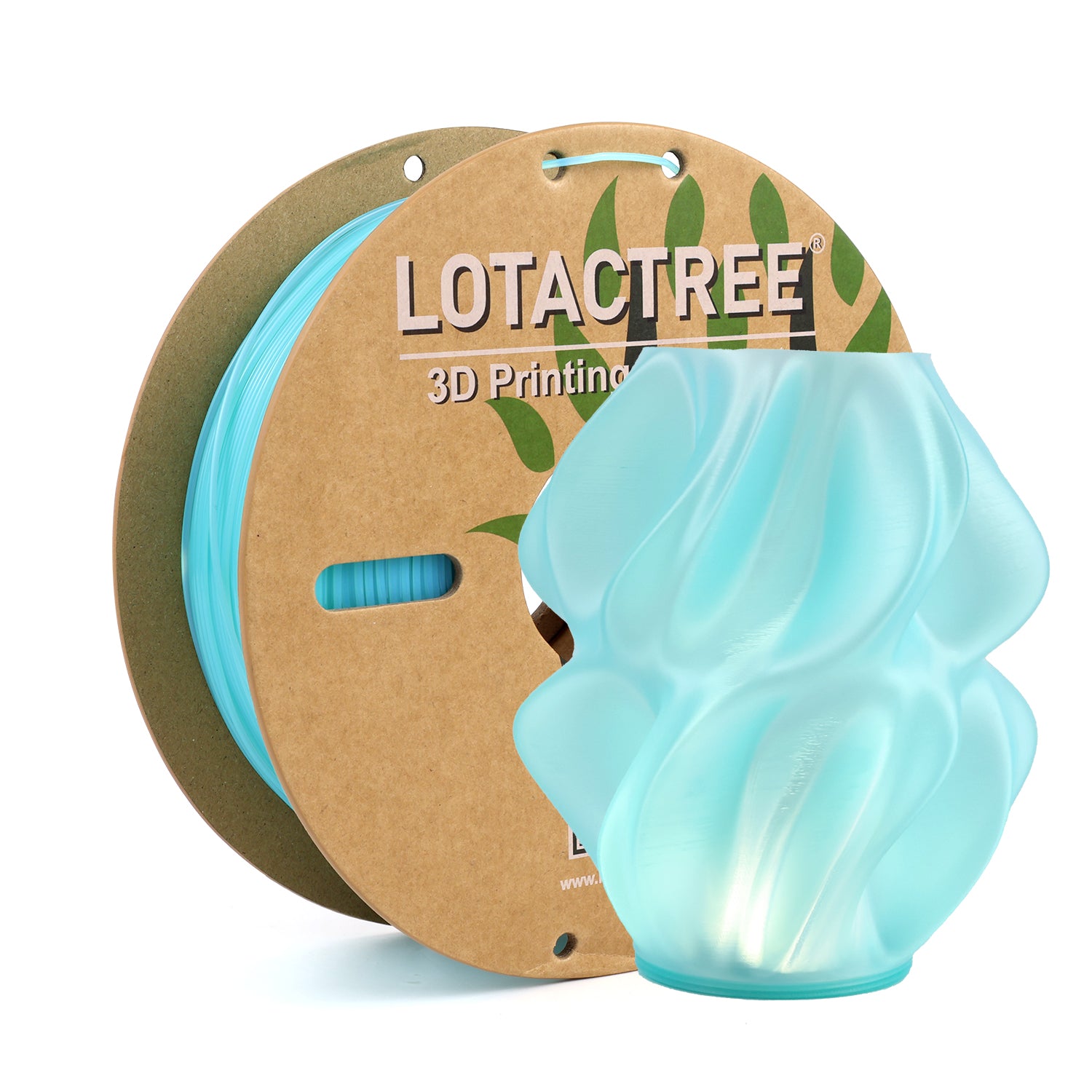 Translucent PLA 3D Printer Filament  Lotactree 1KG