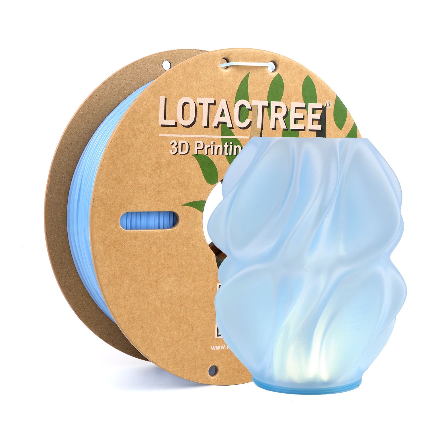 Translucent PLA 3D Printer Filament  Lotactree 1KG