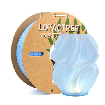 Translucent PLA 3D Printer Filament  Lotactree 1KG