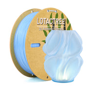 Translucent PLA Filament Blue, 3D Printer Filament 1.75mm, 1KG Spool (2.2 lbs)