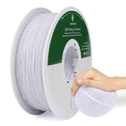 White TPU Filament 1.75mm, 95A Rubber-Like 3D Printer Filament, Flexible TPU Filament Accuracy +/-0.03mm