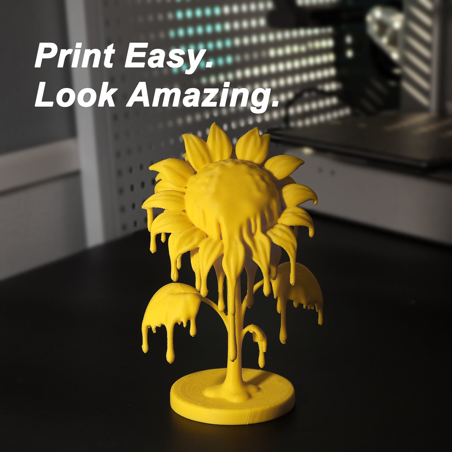 Yellow PLA Force Filament, 3D Printer Filament 1.75mm, Fits Most FDM 3D Printers 1KG(2.2LBS)